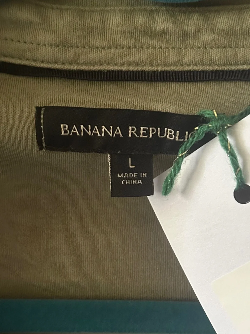 496 Banana Republic Men's Long Sleeve Polo